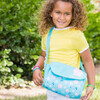 Baby Doll Diaper Bag - Blue Flower Power - Doll Accessories - 2