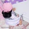 Baby Doll Feeding Seat - Pastel Pink Hearts - Doll Accessories - 3
