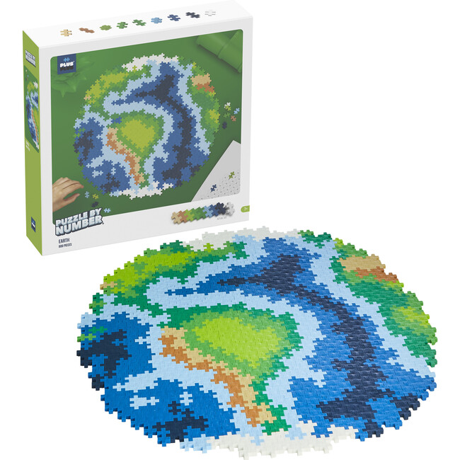 Puzzle by Number,  800 pc Earth