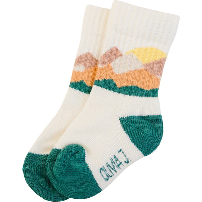Arizona Sunset Ankle Sock, Off-White