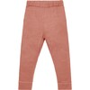 Ultrafine Merino Wool Aroha Baby 24-7 Trouser, Rose Fudge - Sweatpants - 1 - thumbnail