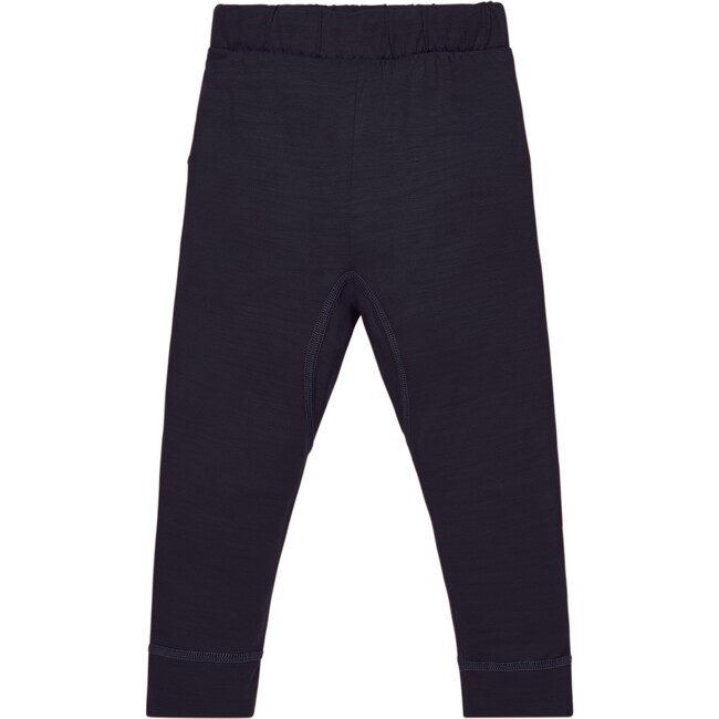 Ultrafine Merino Wool Aroha Baby 24-7 Trouser, Midnight - Sweatpants - 1