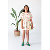 Marquesa Dress, Cream Flores - Dresses - 2 - thumbnail