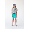 Tri Color Stripe Tee, Ash - T-Shirts - 2