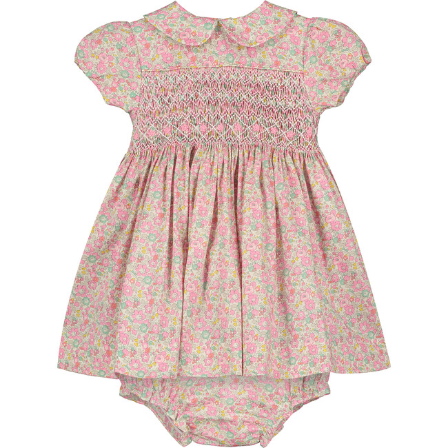Noelle Baby Dress, Pink Floral