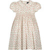 Kira Smocked Girls Dress, Cherry - Dresses - 1 - thumbnail