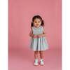 Naomi Smocked Baby Dress, Green Multi - Dresses - 2