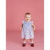 Remi Smocked Baby Dress, Strawberry - Dresses - 5