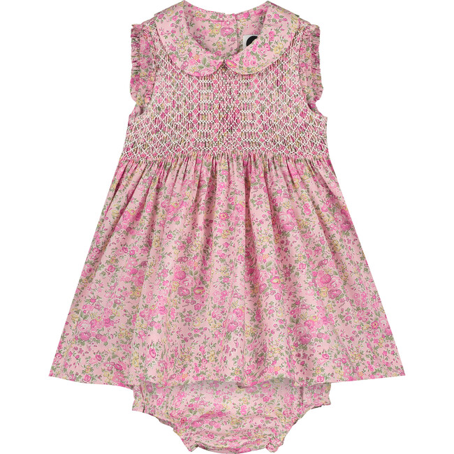 Brooke Baby Dress, Pink Floral