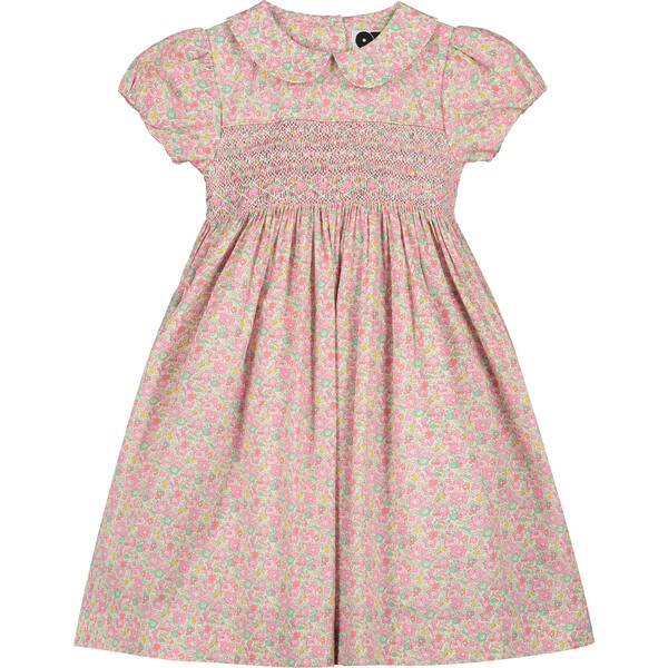 Audrey Girls Dress, Pink Floral - Question Everything Dresses | Maisonette