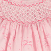 Esther Smocked Baby Dress, Pink - Dresses - 4 - thumbnail