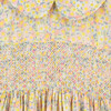 Heidi Smocked Girls Dress, Yellow Floral - Dresses - 4
