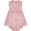 Brooke Baby Dress, Pink Floral - Dresses - 3