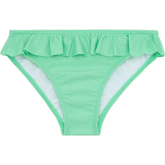 Girls Palm Green Bikini Bottom