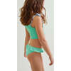 Girls Palm Green Bikini Bottom - Two Pieces - 2