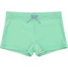 Boys Palm Green Brief - Swim Trunks - 1 - thumbnail