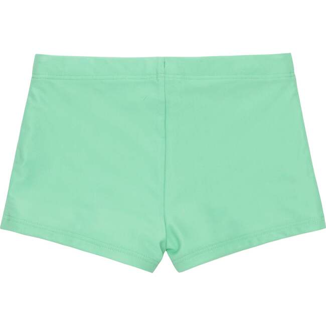 Boys Palm Green Brief - Swim Trunks - 4