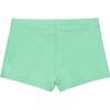 Boys Palm Green Brief - Swim Trunks - 4