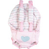 Classic Pastel Pink Baby Carrier Snuggle - Doll Accessories - 1 - thumbnail