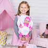 Classic Pastel Pink Baby Carrier Snuggle - Doll Accessories - 3