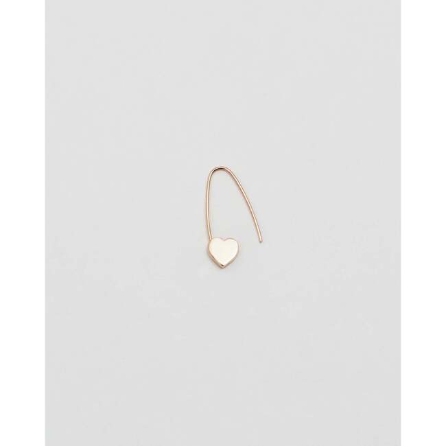 Heart Safety Pin Earring - Earrings - 3