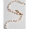 Girls Rice Pearl Necklace, Pink - Necklaces - 2