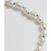 Girls Rice Pearl Bracelet, Blue - Bracelets - 3