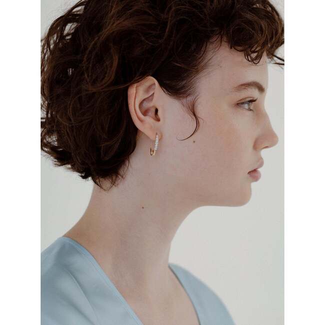 Friendship Safety Pin Earring - Earrings - 3