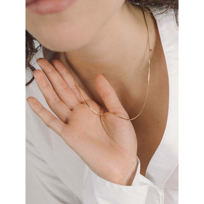 Demi Herringbone Necklace - Necklaces - 3