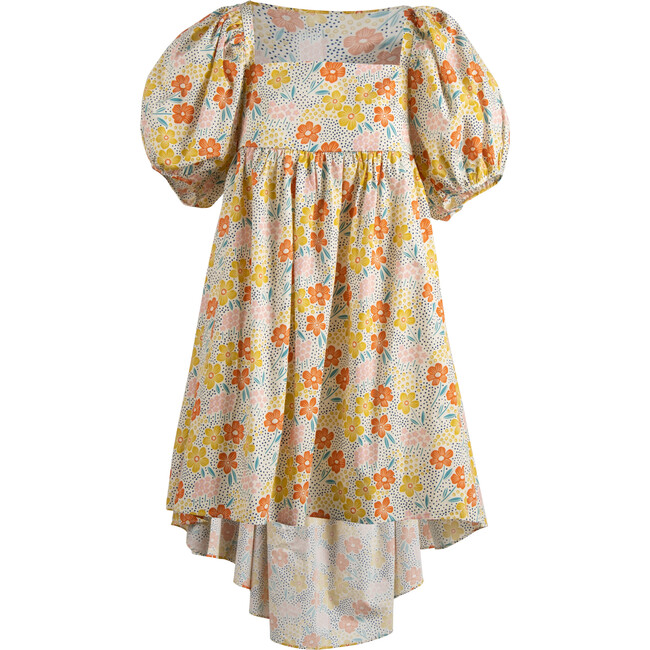 Women's Kamala Dress, Wild Poppy Flowers - Dresses - 1