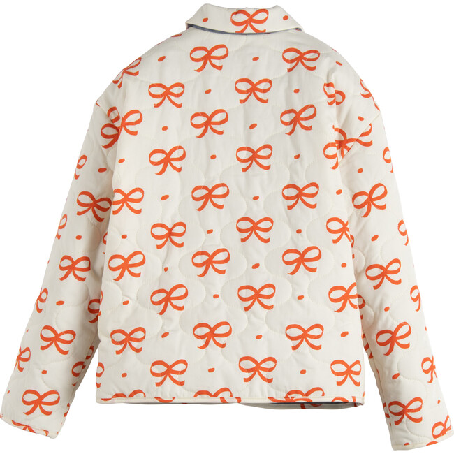 Women's Candice Reversible Jacket, Chambray & Bows - Jackets - 3