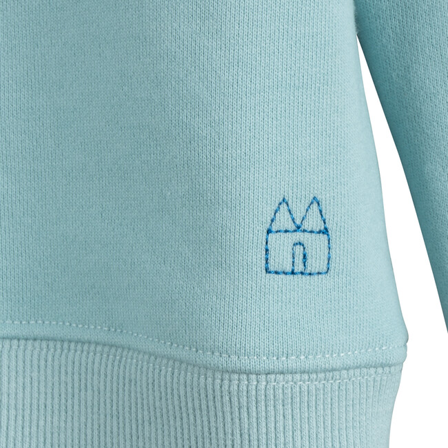 Tyler Sweatshirt, Aqua Blue - Sweatshirts - 3