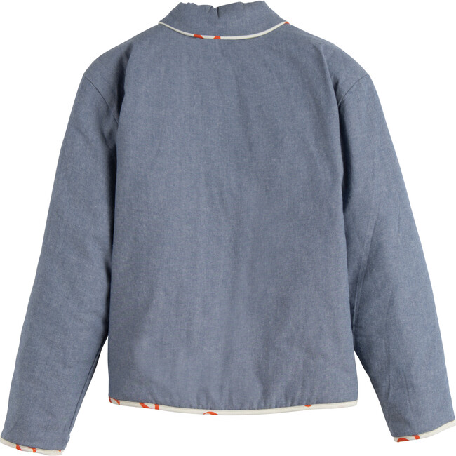 Women's Candice Reversible Jacket, Chambray & Bows - Jackets - 4