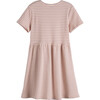 Marla Dress, Cream & Purple Stripe - Dresses - 2 - thumbnail