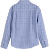 Max Button Down, Blue Plaid - Shirts - 3