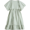 Paloma Dress, Sage Gingham - Dresses - 3 - thumbnail