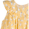 Delfina Dress, Yellow Bunnies - Dresses - 3