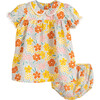 Baby Margaret Dress with Bloomer, Wild Poppy Flowers - Dresses - 1 - thumbnail
