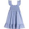 Daria Dress, Blue Plaid - Dresses - 3