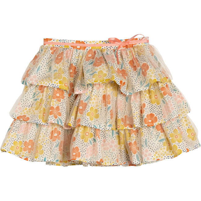 Aurelia Skirt, Wild Poppy Flowers - Skirts - 1
