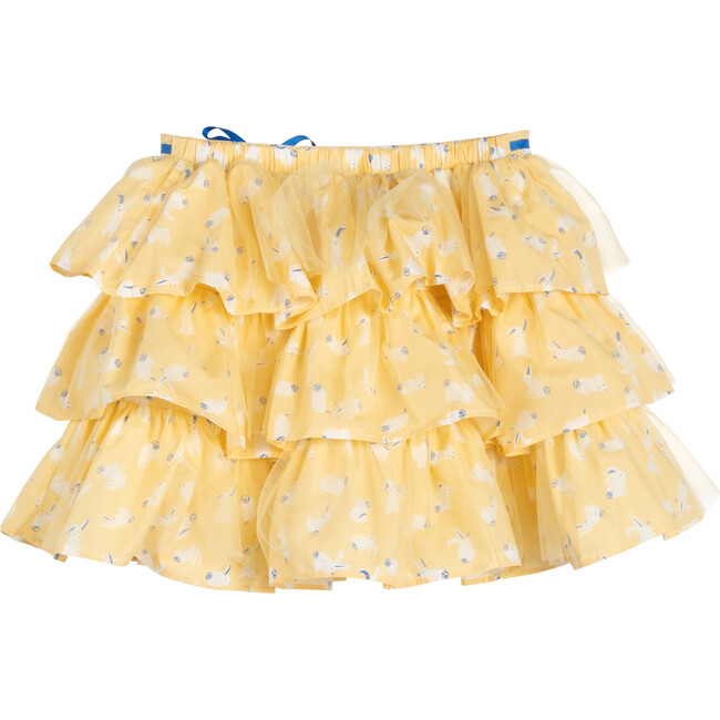 Aurelia Skirt, Yellow Bunnies - Skirts - 3