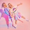 Courtney Ruffle Skirt, Lavender Tie Dye - Skirts - 2