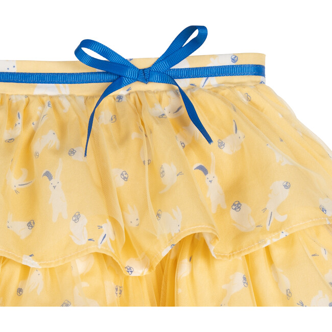Aurelia Skirt, Yellow Bunnies - Skirts - 5
