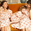 Paloma Dress, Red & Cream Bows - Dresses - 2