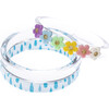 Pastel Flowers Headband & Bracelet Bundle - Mixed Accessories Set - 3 - thumbnail