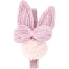 Lara Bunny Hairclip, Purple - Hair Accessories - 1 - thumbnail