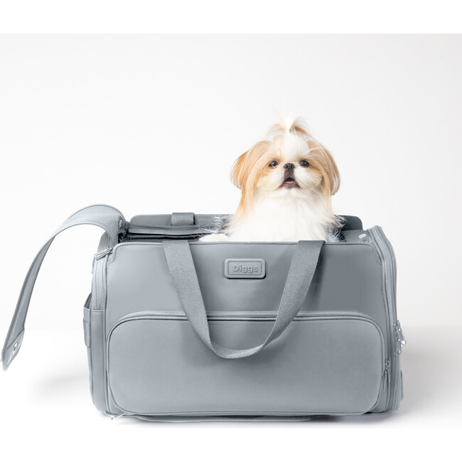Passenger Travel Carrier, Grey - Pet Carriers & Totes - 2