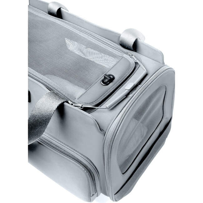 Passenger Travel Carrier, Grey - Pet Carriers & Totes - 4
