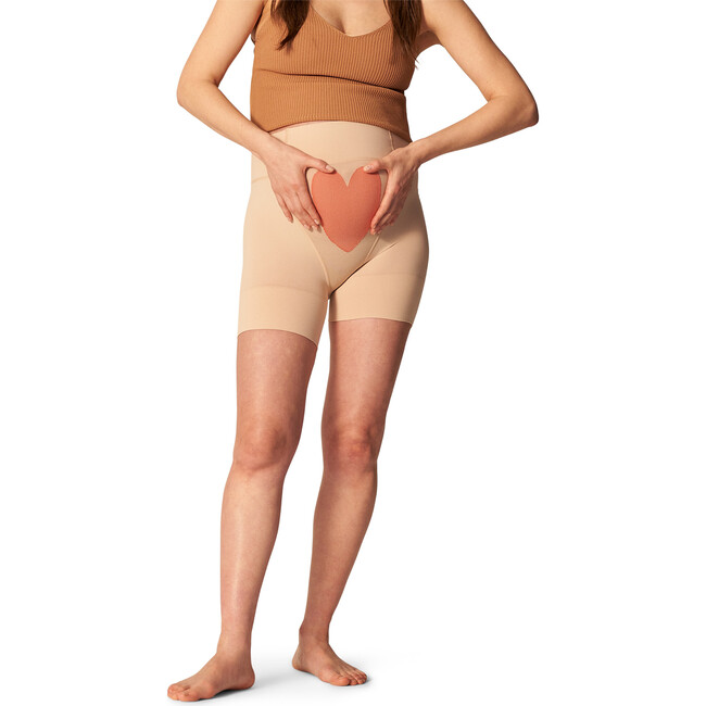 Women's Mama Support Shorts, Apricot