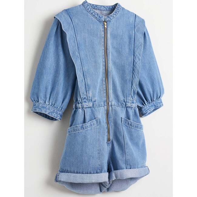 Pardon Jumpsuit, Blue - Rompers - 6
